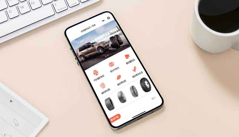 微信橡胶制品小程序模板